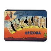 Salutations de Tucson Arizona Magnet (Horizontal)