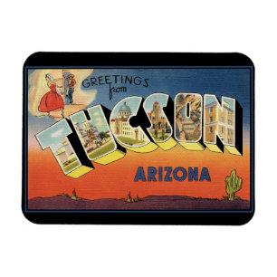 Salutations de Tucson Arizona Magnet