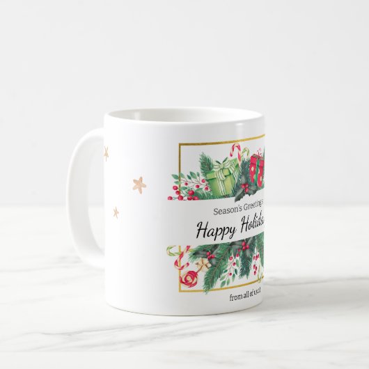Salutations de vacances Cosy Mug (Devant gauche)