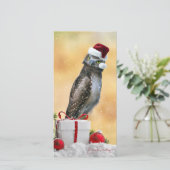 Salutations de vacances d'Oliver sur 4x8-in. Carte (Debout devant)