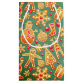 Salutations de vacances - Père Noël Petit sac cade (Dos)