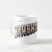 Salutations de Wareham (messe) Café Mug (Devant gauche)