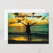 Salutations depuis la Jamaïque - Carte postale (Devant / Derrière)
