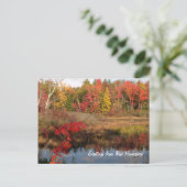 Salutations des cartes postales NH Fall (Debout devant)
