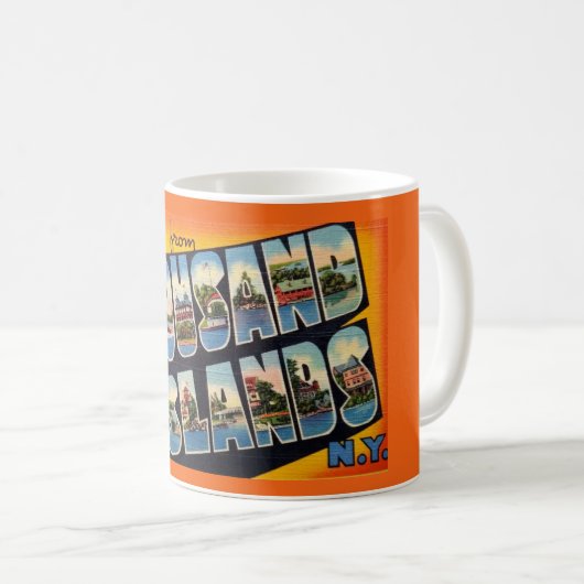 Salutations des Mille Îles Mug (Devant droit)