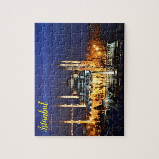 Salutations d'Istanbul Turquie Puzzle (Vertical)