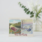 Salutations Drôle De La Carte Florida (Debout devant)