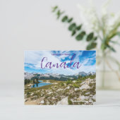 Salutations du Canada Carte postale du parc Giriba (Debout devant)