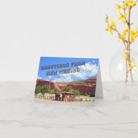 Salutations du carte pour notes 2 du Nouveau (Fleur jaune)