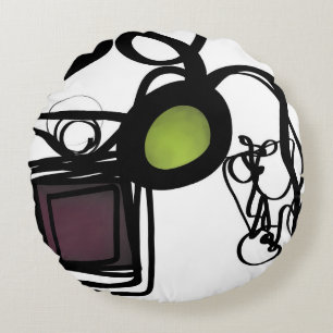 Salutations du Coussin de Philydion Round