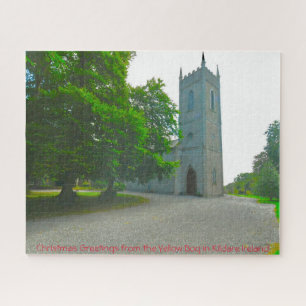 Salutations du Puzzle Jigsaw de la tourbière jaune