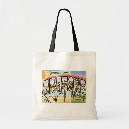 Salutations Du Sac fourre-tout Arizona (Devant)
