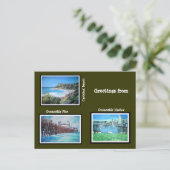 Salutations en Californie - Carte postale (Debout devant)