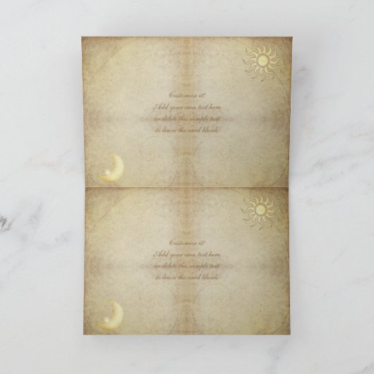 Salutations et cartes pour notes de Lion de signe (Intérieur)