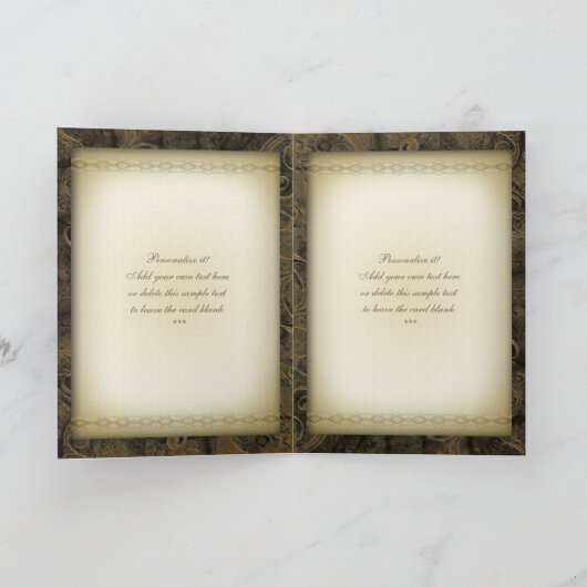 Salutations et cartes pour notes traditionnels de (Intérieur)