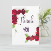 Salutations gracieuses : Carte de remerciements Fl (Debout devant)