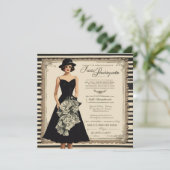 Salutations LBD stylées : Une carte pour n'importe (Debout devant)