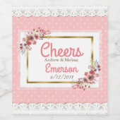 Salutations Mariage personnalisé Étiquettes boutei (Étiquettes simples)