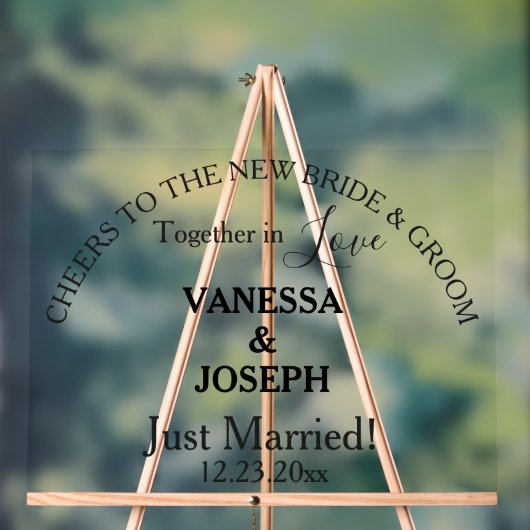 Salutations Mariée Mariée Mariée Noms Noirs Clair (Neutre)