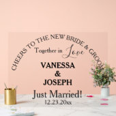 Salutations Mariée Mariée Mariée Noms Noirs Clair (Mariage)