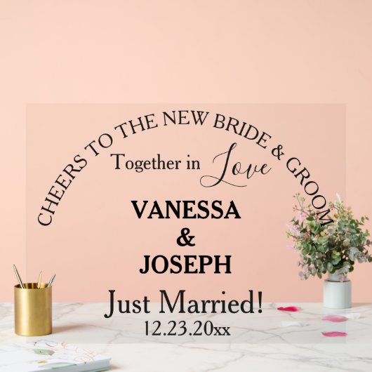 Salutations Mariée Mariée Mariée Noms Noirs Clair (Mariage)