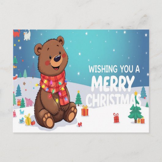 Salutations par carte postale (Devant)