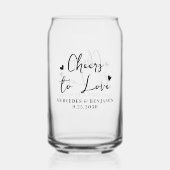 Salutations Pour Aimer Moderne Minimal Mariage Coe (Recto)