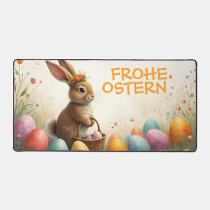 Salutations printanières du lapin de Pâques