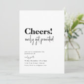 Salutations, Promotion Nouveau Invitation du group (Debout devant)