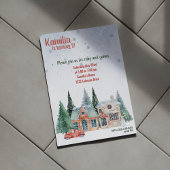 Salutations saisonnières Bloom Invitation d'annive