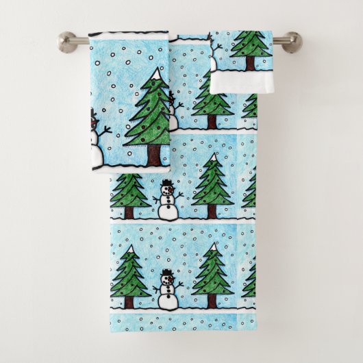 Salutations Snowman (En situation)