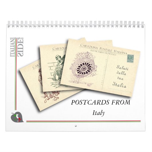 Saluti dall'Italia ! Calendrier (Protection)