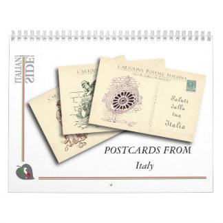 Saluti dall'Italia ! Calendrier