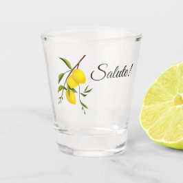 Saluut! Lemon Liqueur Shot Glas