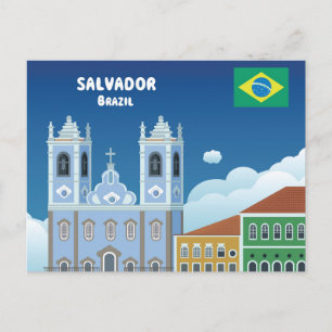 Salvador Brazilië Briefkaart