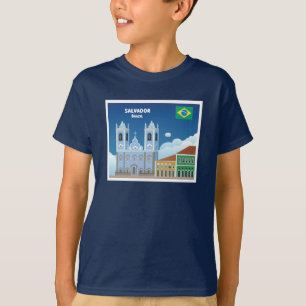 Salvador Brazilië T-shirt