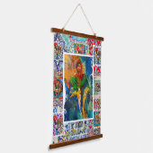 Salvador Cristo Hangend Wandkleed (Gebogen)