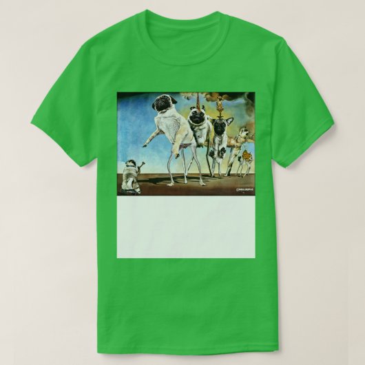 Salvador Dali De Redlist T-shirt (Design voorkant)