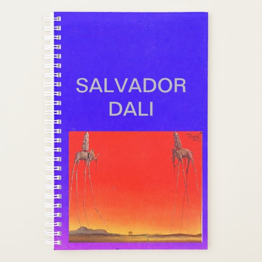 SALVADOR DALI PLANNER MET BIOGRAFIE (Voorkant)