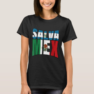 Salvadoriaanse Mexicaan El Salvador Mexico Mujer W T-shirt