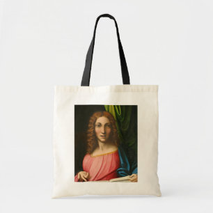 Salvator Mundi, c. 1515 (olie op het paneel) Tote Bag
