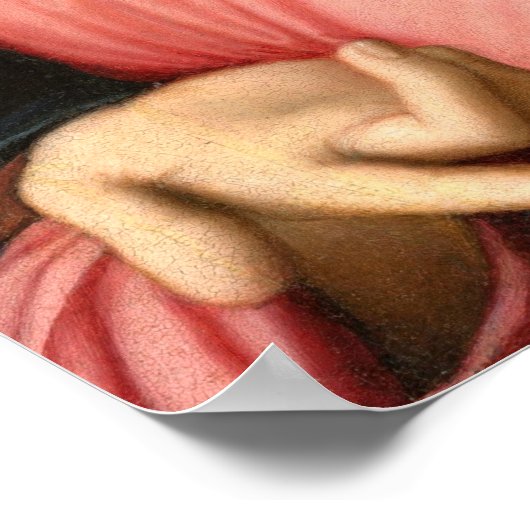 Salvator Mundi - Correggio Fine Art Poster (Hoek)