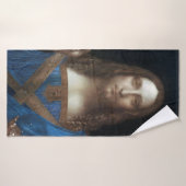 Salvator Mundi, Jésus Christ, Léonard de Vinci (Serviette de bain)