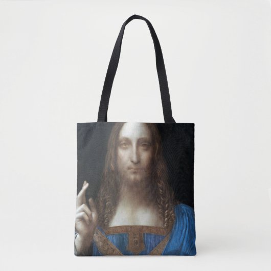 Salvator Mundi, Jezus Christus, Leonardo da Vinci Draagtas (Voorkant)