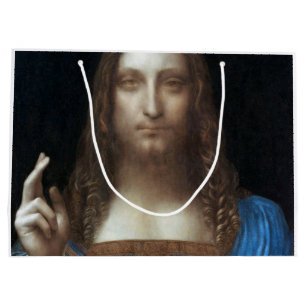 Salvator Mundi, Jezus Christus, Leonardo da Vinci Groot Cadeauzakje