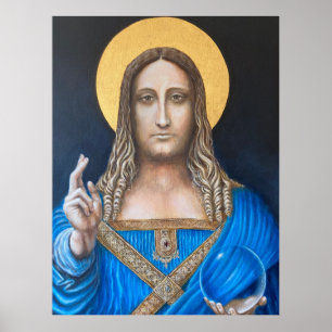 Salvator Mundi Poster