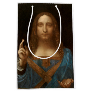 Salvator Mundi (Savior of the World) (da Vinci) Medium Cadeauzakje