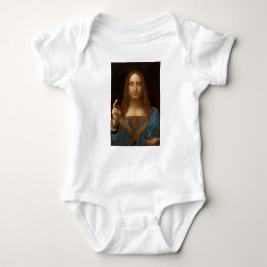 Salvator Mundi (Savior of the World) (da Vinci) Romper (Voorkant)