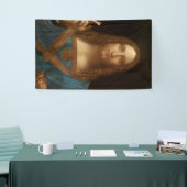 Salvator Mundi (Savior of the World) (da Vinci) Spandoek (Beurs)