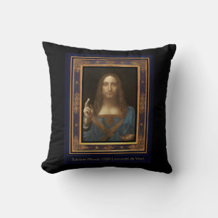 SALVATOR MUNDI ...  Sierkussen